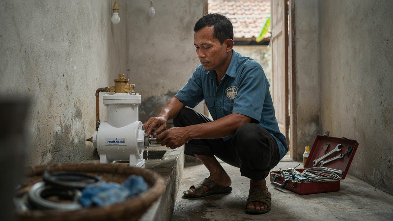 Service Pompa Air — Pemasangan dan perbaikan pompa air segala tipe.