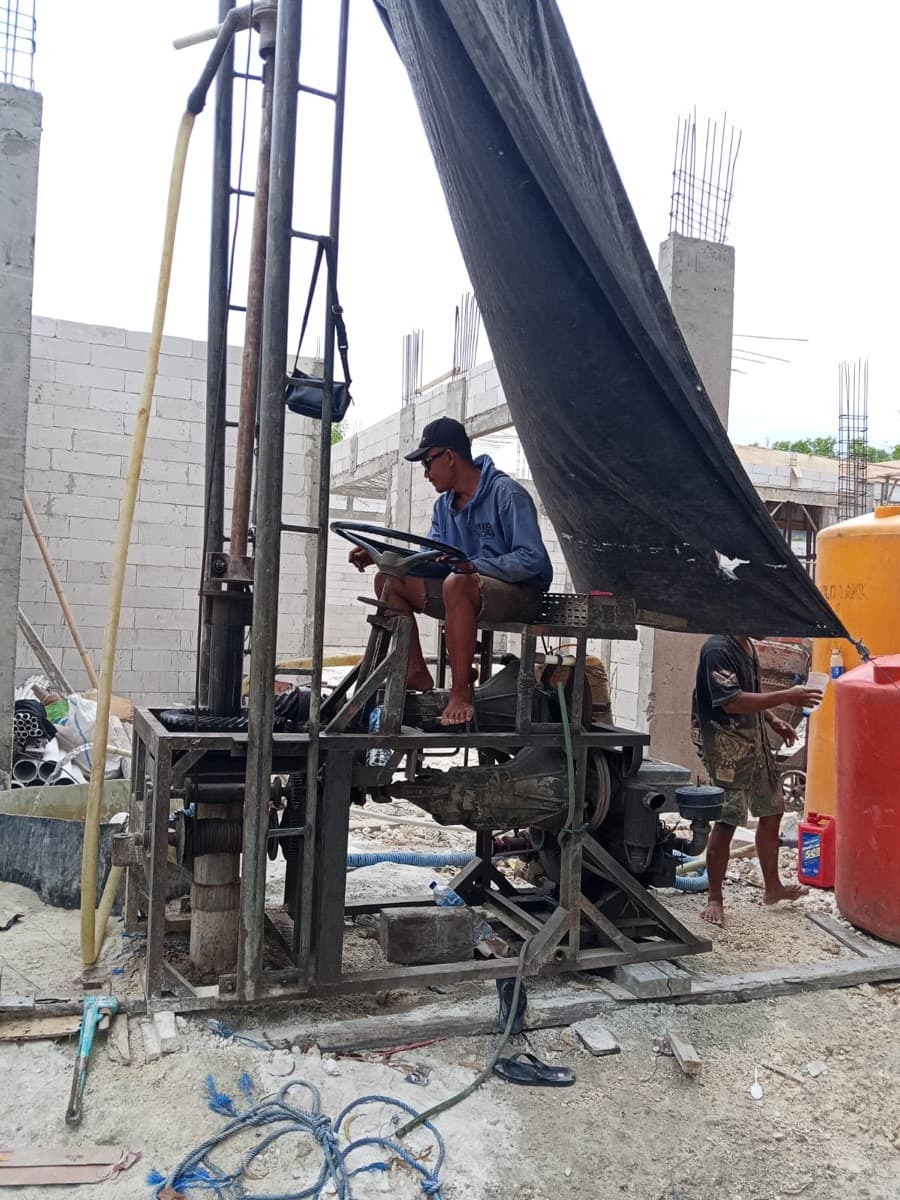 Sumur Bor Proyek Konstruksi di Bali